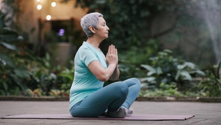 Yoga i drivhuset